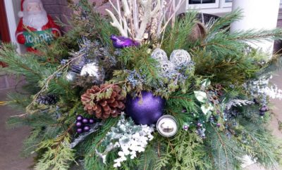 Custom Seasonal Garden Urn by Kate