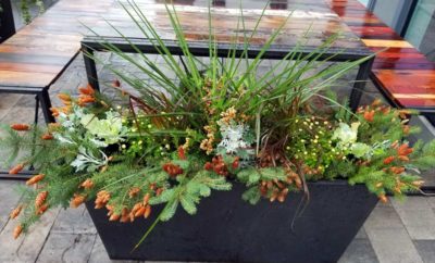 Custom Seasonal Garden Urn by Kate