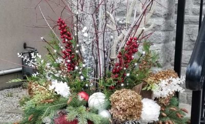 Custom Seasonal Garden Urn by Kate
