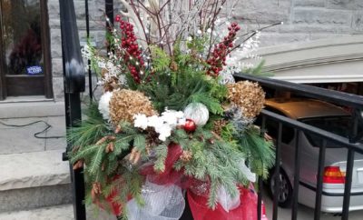 Custom Seasonal Garden Urn by Kate