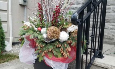 Custom Seasonal Garden Urn by Kate