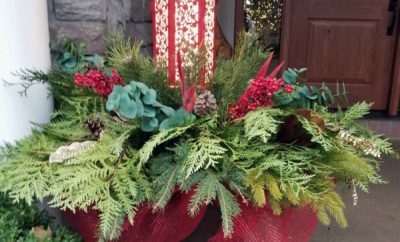 Custom Seasonal Garden Urn by Kate
