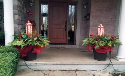 Custom Seasonal Garden Urn by Kate