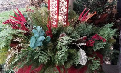 Custom Seasonal Garden Urn by Kate