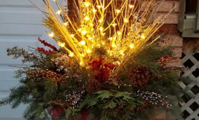 Custom Seasonal Garden Urn by Kate